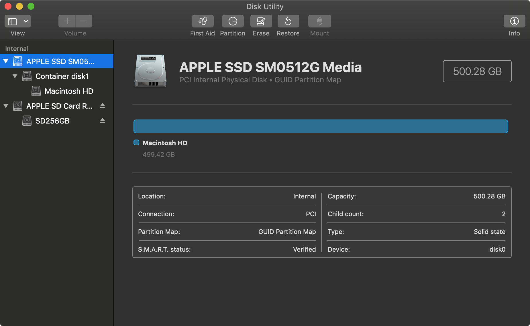 Disk Utility Devices