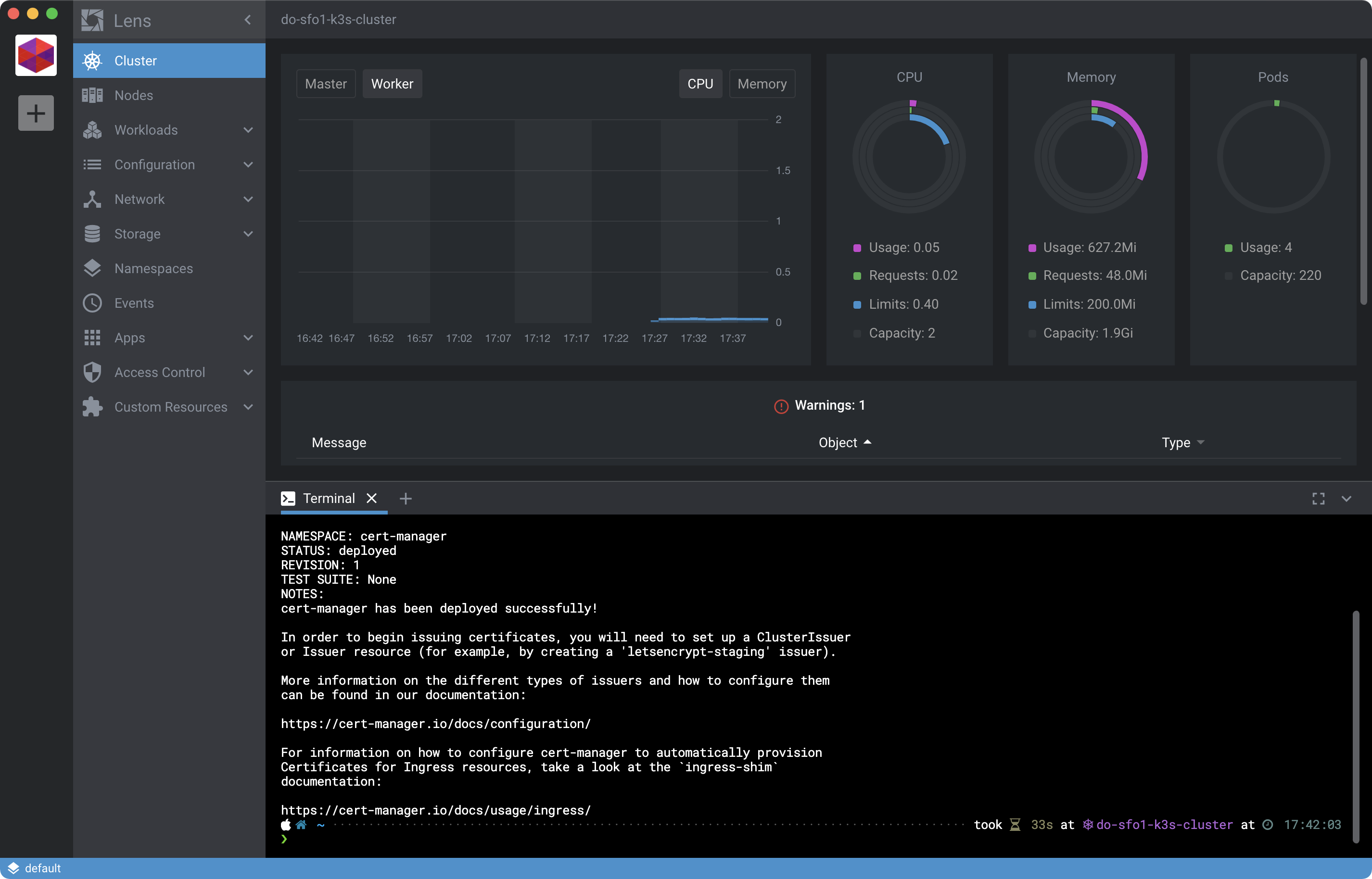 add cluster