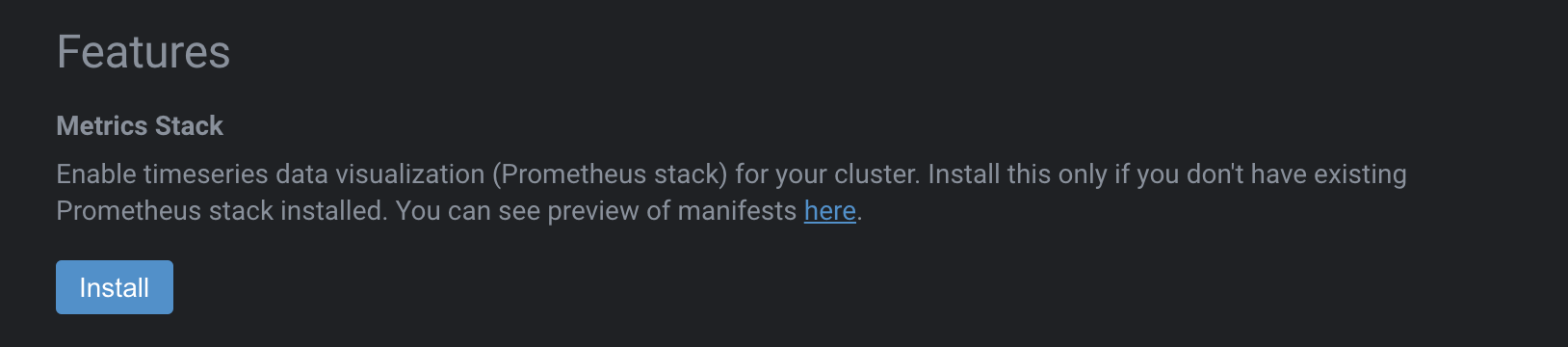 install feature